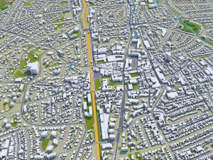 naarden bussum city netherlands 20km 3D Model