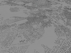 nashua city new hampshire usa 20km 3D Model