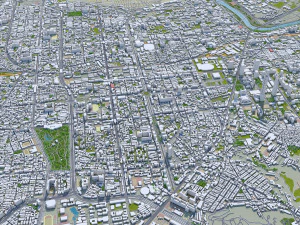 new taipei city taiwan 80 km 3D Model