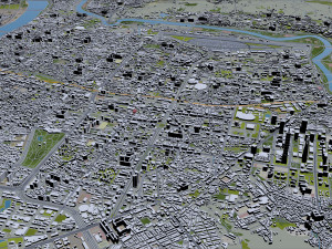 new taipei city taiwan 80 km Model 3D