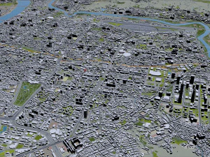 new taipei city taiwan 80 km 3D Model