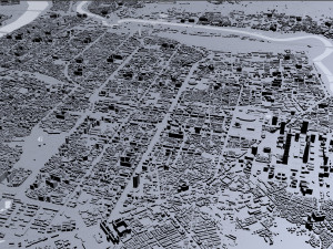 new taipei city taiwan 80 km Model 3D
