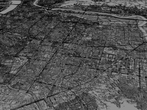 new taipei city taiwan 80 km Model 3D