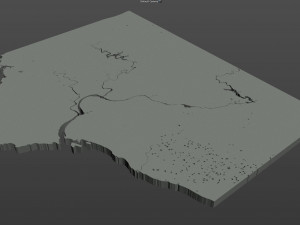 new taipei city taiwan 80 km Model 3D