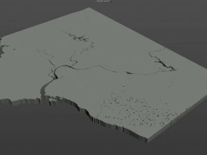 new taipei city taiwan 80 km 3D Model