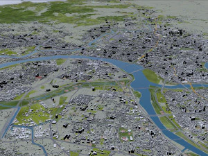 new taipei city taiwan 80 km 3D Model