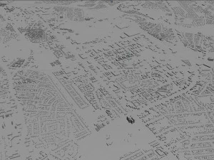 newport news city virginia usa 40km 3D Model