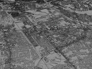 newport news city virginia usa 40km 3D Model