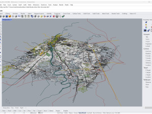 Noida city india 35km 3D Model
