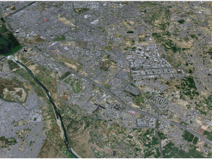 Noida city india 35km 3D Model