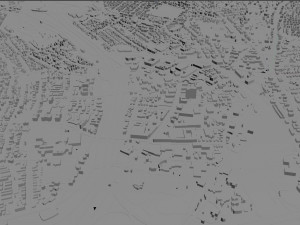 norwalk city connecticut usa 20km 3D Model