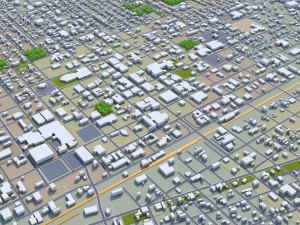 odessa city texas usa 30km Modelo 3D