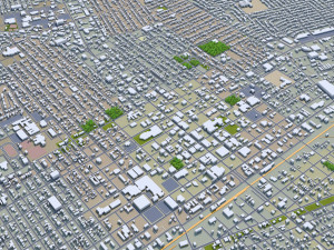 odessa city texas usa 30km Modelo 3D