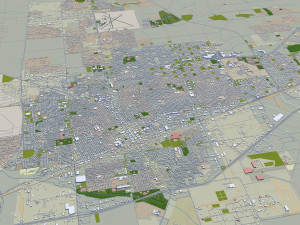 odessa city texas usa 30km Modelo 3D