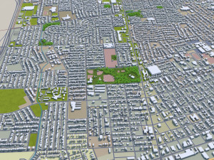 odessa city texas usa 30km Modelo 3D