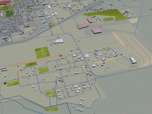 odessa city texas usa 30km Modelo 3D