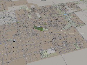 odessa city texas usa 30km Modelo 3D