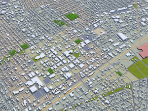 odessa city texas usa 30km Modelo 3D