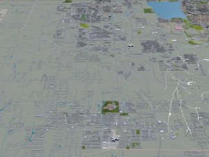 oklahoma city oklahoma usa 80km 3D मॉडल