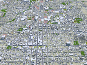 orem city utah usa 20km Modelo 3D