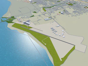 orem city utah usa 20km 3D Model