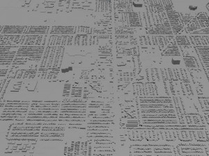 pasadena city texas usa 30km Model 3D