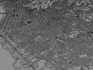 patras city greece 20km 3D-Modell