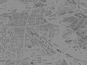 pilsen czech republic city 3d mmodel 30km Model 3D