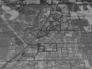 plano city texas usa 40km 3D Model