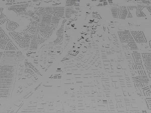 plano city texas usa 40km 3D Model