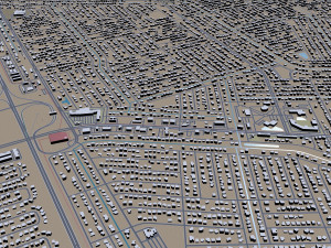 port st lucie city florida usa 30km 3D Model