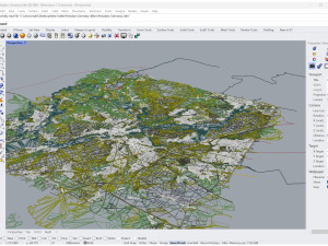 Potsdam city germany 40km 3D Модель