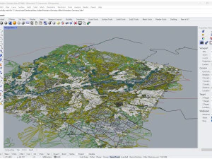 Potsdam city germany 40km 3D Model