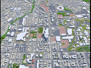 provo city utah usa 30km Modelo 3D