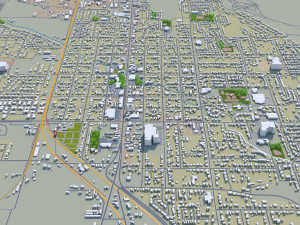 provo city utah usa 30km Modelo 3D