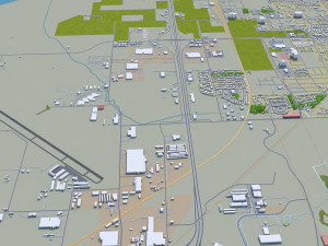 provo city utah usa 30km Modelo 3D