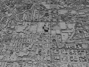 provo city utah usa 30km Modelo 3D