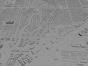 richardson city texas usa 25km Model 3D