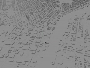 rockford city illinois usa 35km 3D-Modell