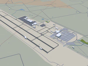 rogers city arkansas usa 30km 3D Model