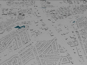 round rock city texas 30km 3D Model