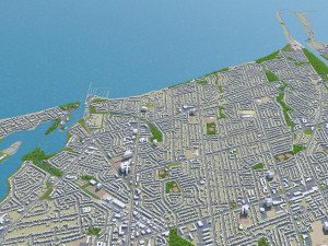 saint catharines city ontario canada 25km Modello 3D