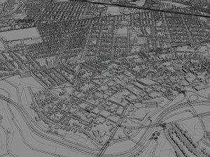 saint catharines city ontario canada 25km Modello 3D
