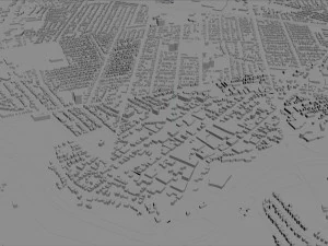 saint catharines city ontario canada 25km 3D Model