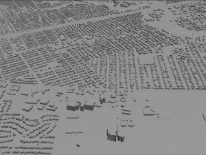 san angelo city texas usa 40km Model 3D