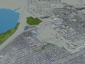 san angelo city texas usa 40km Model 3D