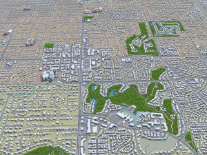 scottsdale city arizona usa 60km Modelo 3D