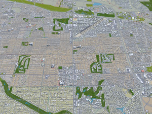 scottsdale city arizona usa 60km Modelo 3D