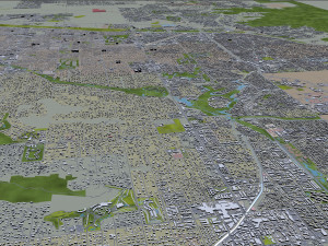 scottsdale city arizona usa 60km Modelo 3D