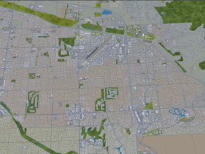 scottsdale city arizona usa 60km Modelo 3D